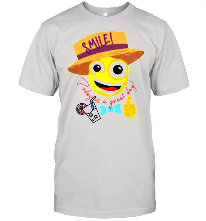 Smile today is a great day shirt Classic Men's T-shirt
