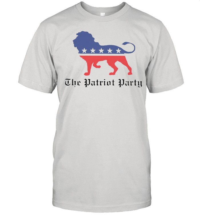 Lions The patriot party American shirt Classic Men's T-shirt
