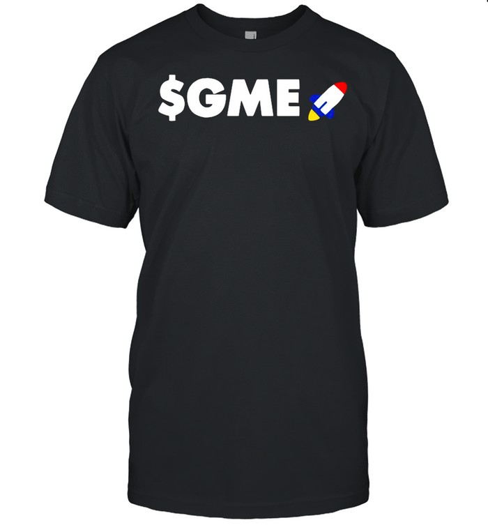 Logo $GME Gamestonk Game Stonk Stop GME shirt Classic Men's T-shirt
