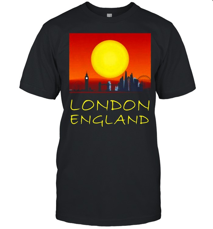 London City Skyscraper Skylines Silhouette Vintage shirt Classic Men's T-shirt
