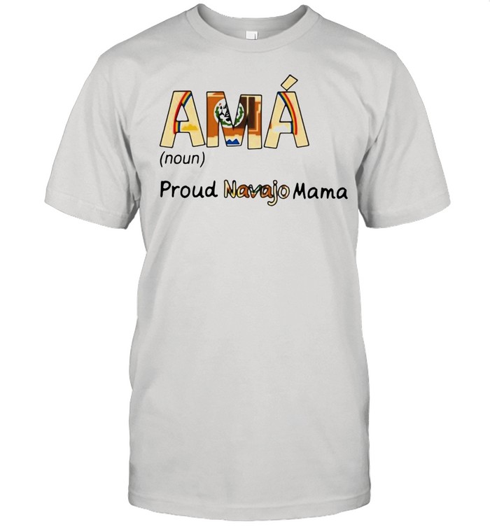 Ama Noun Proud Navajo Mama T-shirt Classic Men's T-shirt