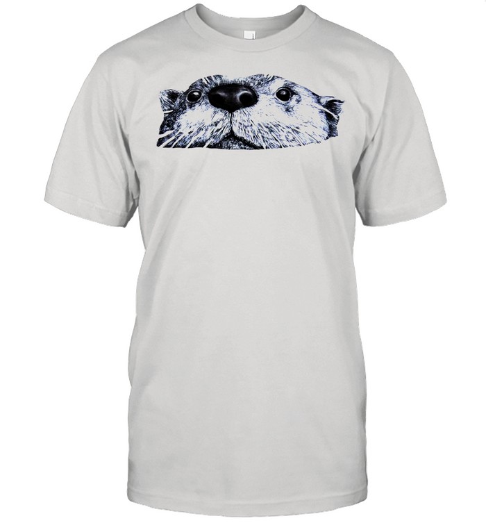 Baby Otter Face T-shirt Classic Men's T-shirt