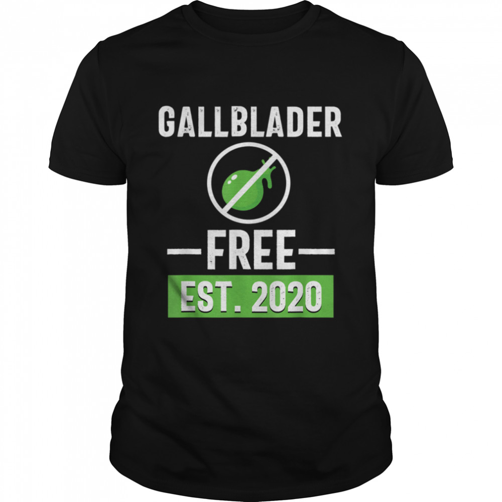 GallBlader Free Since 2020 Removal Surgery Recovery shirt Classic Men's T-shirt