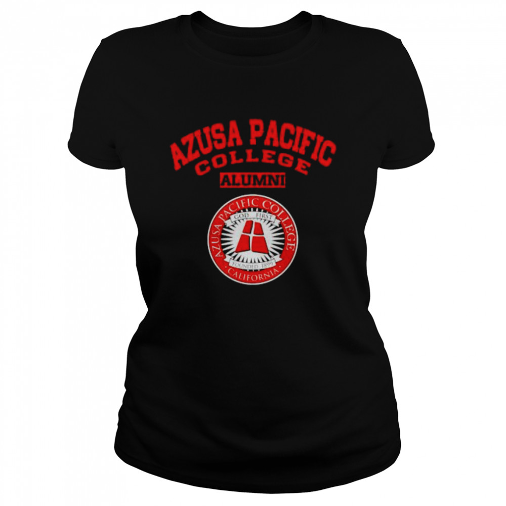 Azusa Pacific College Alumni California  Classic Women'S T-Shirt