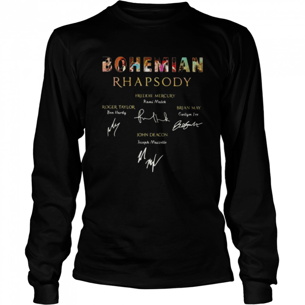 Bohemian Rhapsody Signature  Long Sleeved T-Shirt