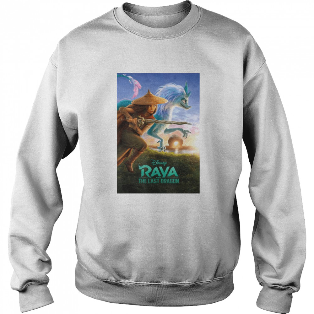Disney Raya And The Last Dragon Movie Poster  Unisex Sweatshirt