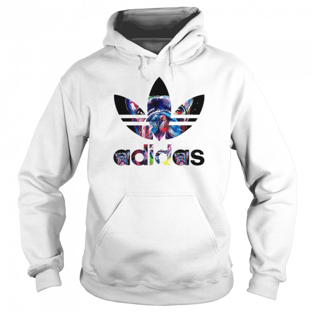French Bulldogs With Adidas Logo shirt Unisex Hoodie