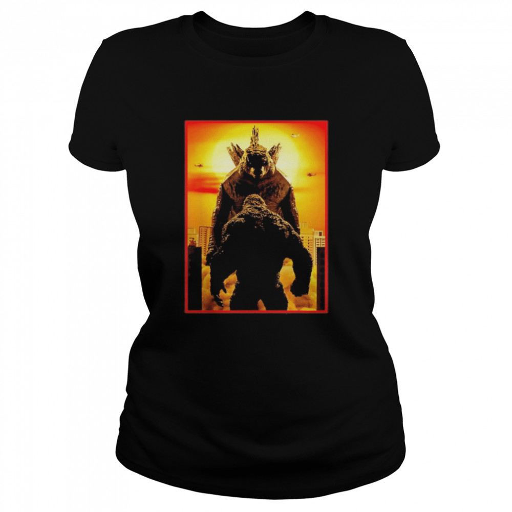 Godzilla vs Kong Official Team Godzilla Neon shirt Classic Women's T-shirt