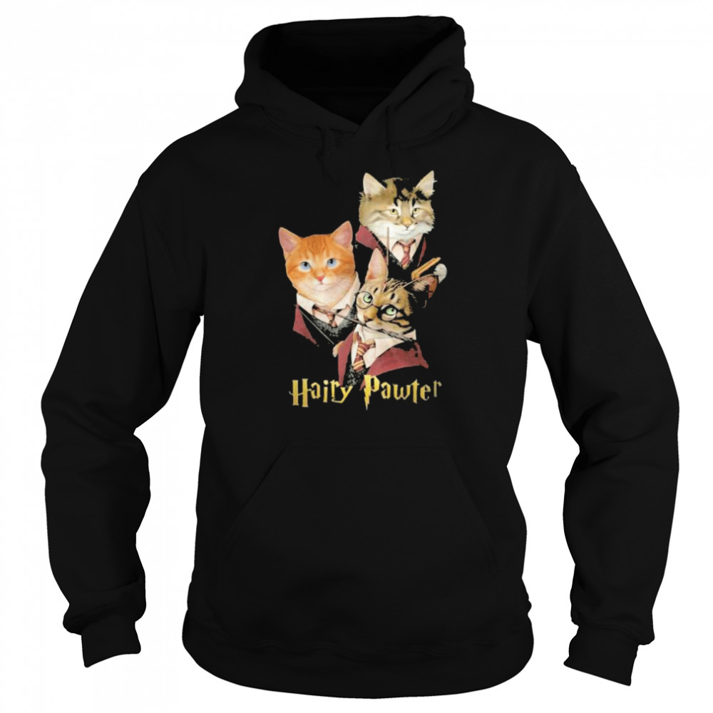 Hairy Pawter With Cats  Unisex Hoodie