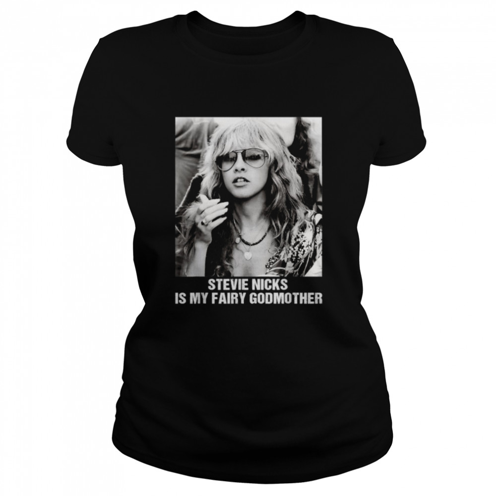 Is My Fairy Godmother Quotes Music Stevie  Classic Women'S T-Shirt