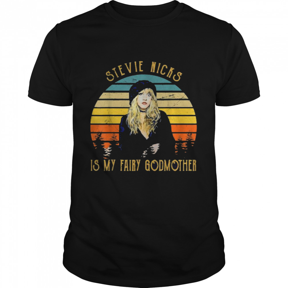Is My Fairy Godmother Stevie Nicks Legends Music Vintage  Classic Men's T-shirt