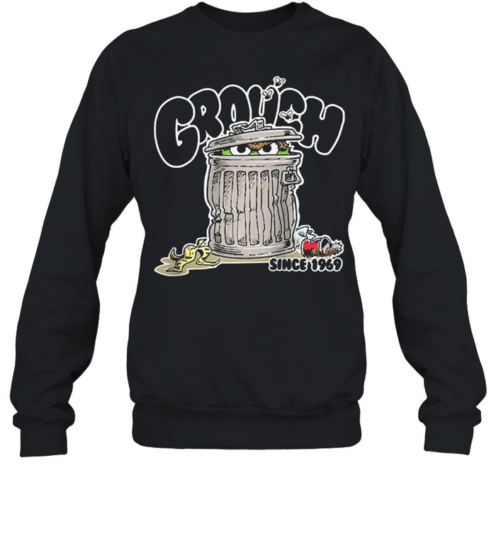 Street Oscar The Grouch Since 1969 Raglan Baseball Shirt Unisex Sweatshirt