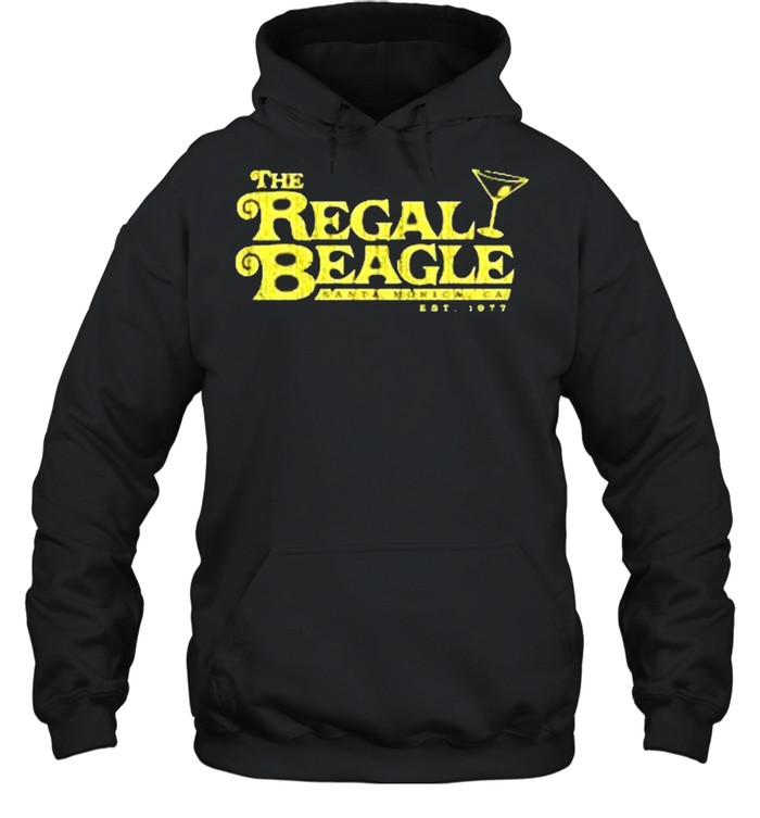 The Regal Beagle santa monica ca est 1977 shirt Unisex Hoodie