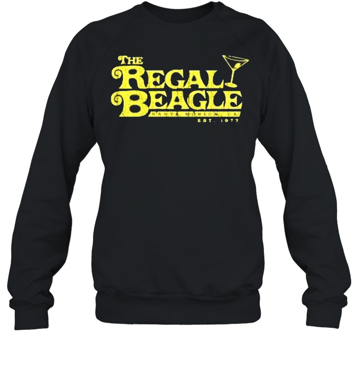 The Regal Beagle santa monica ca est 1977 shirt Unisex Sweatshirt