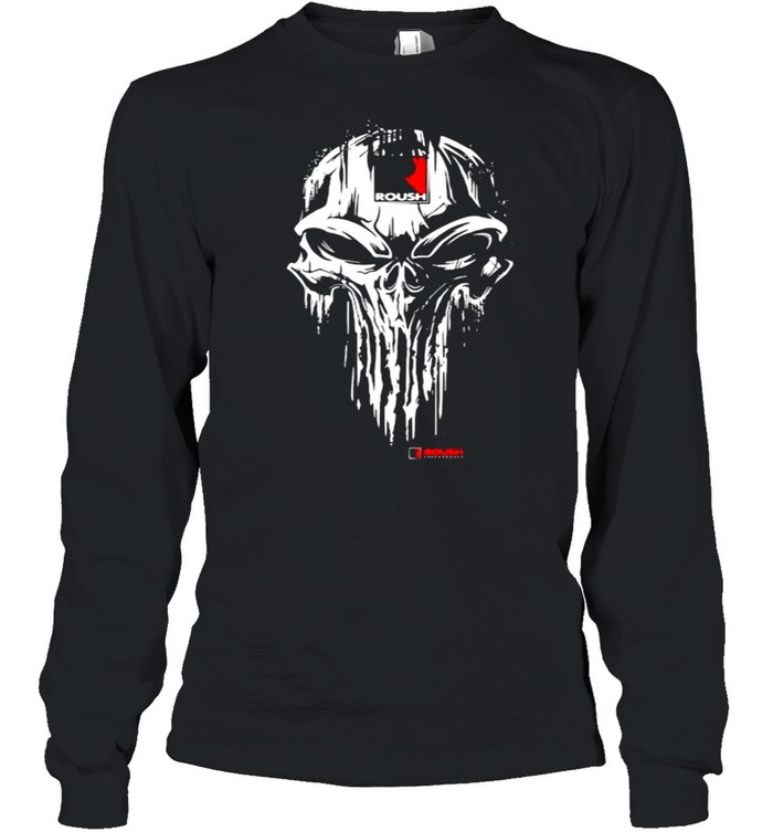 Punisher With Logo Roush  Long Sleeved T-shirt