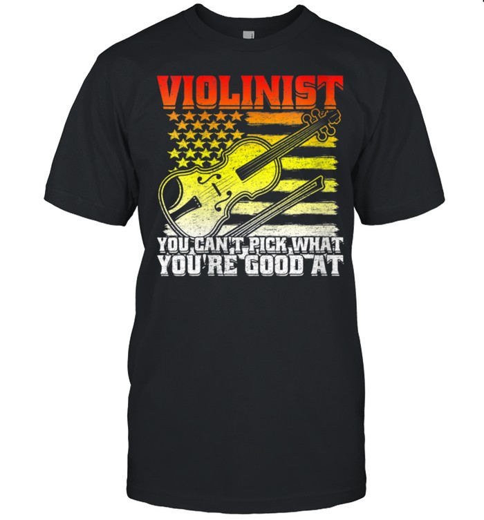 what you’re good at USA Vintage Violin shirt Classic Men's T-shirt