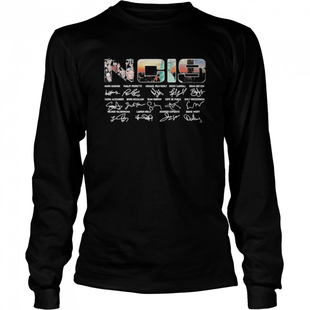 NCIS City Libiran US Signature  Long Sleeved T-shirt