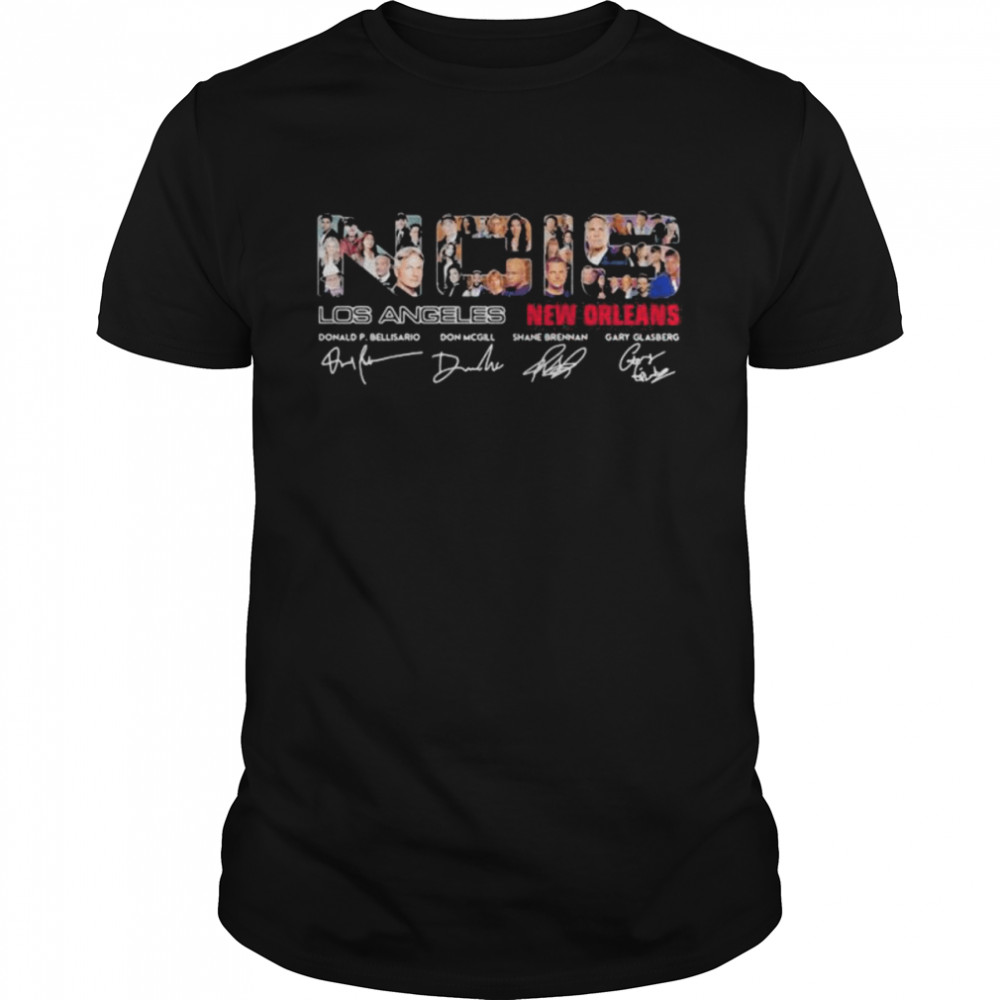 NCIS Los Angeles And New York Orleans Signature  Classic Men's T-shirt