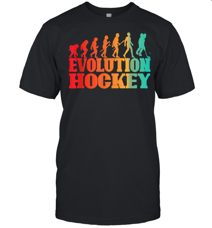 Ice Hockey Evolution Of A Goalie  Classic Men's T-shirt