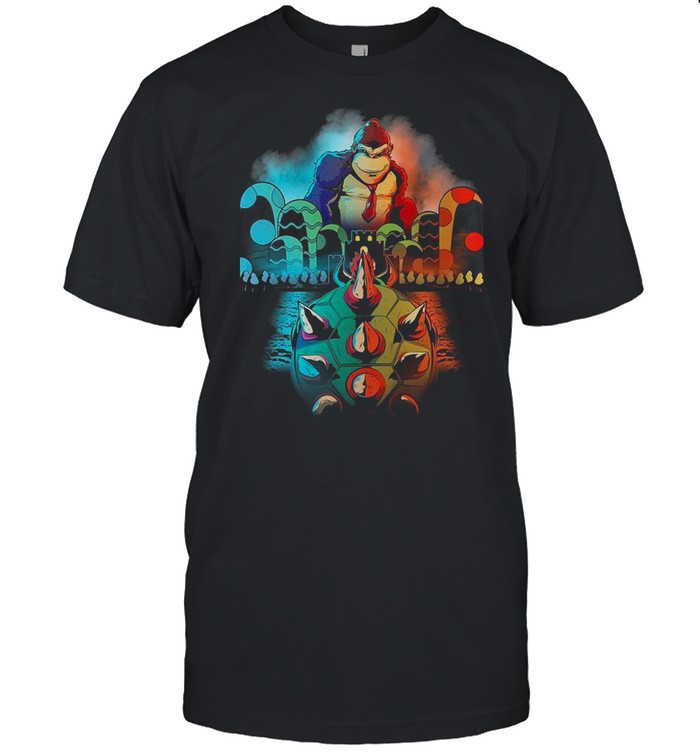 Koopa Vs Kong Movie Video Game Mashup shirt Classic Men's T-shirt