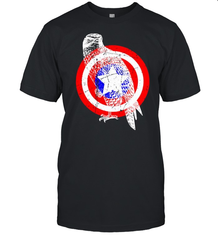 Falcon America Distressed Captain Gear  Classic Men's T-shirt