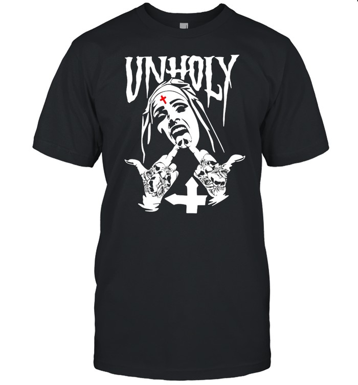 2021 Unholy Nun T-shirt Classic Men's T-shirt