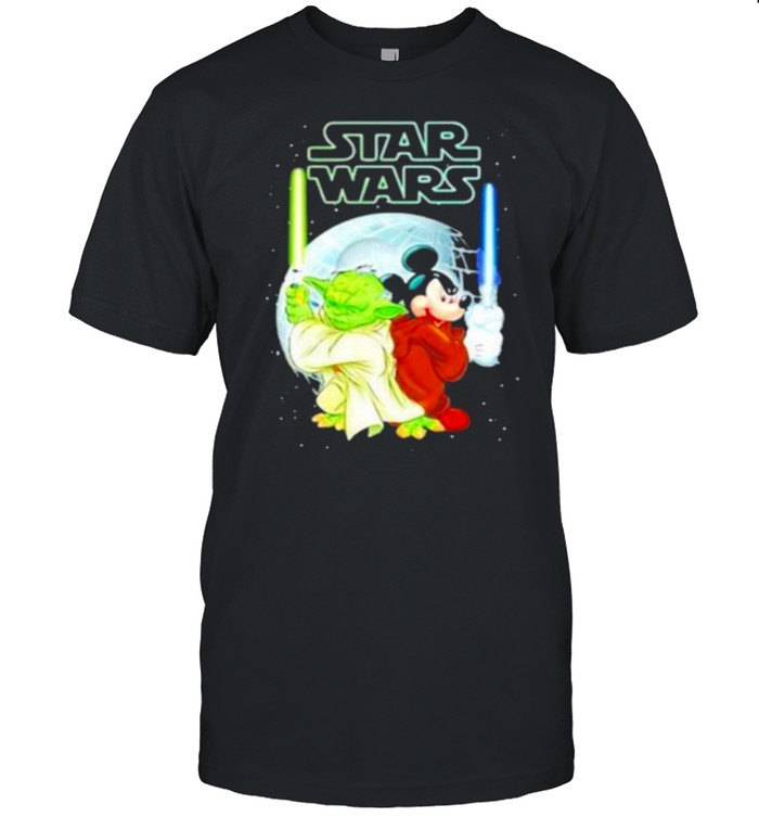 Master Yoda And Mickey Mouse Star Wars shirt Classic Men's T-shirt