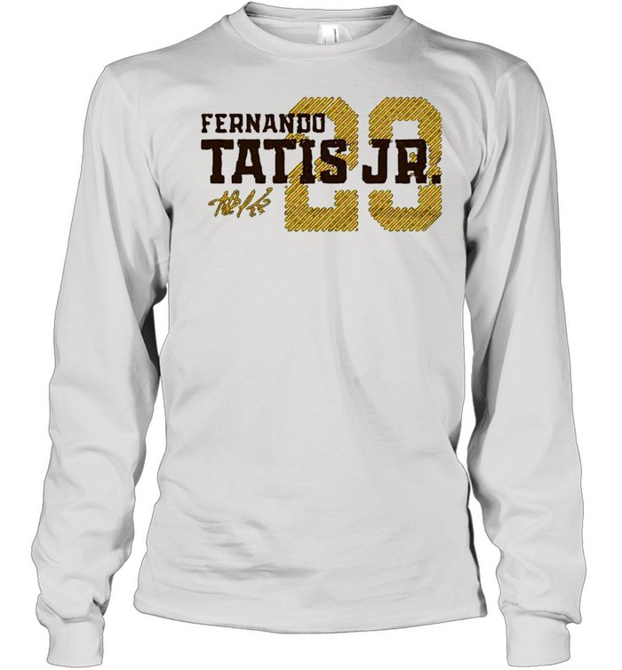 Fernando Tatis Jr signature shirt Long Sleeved T-shirt