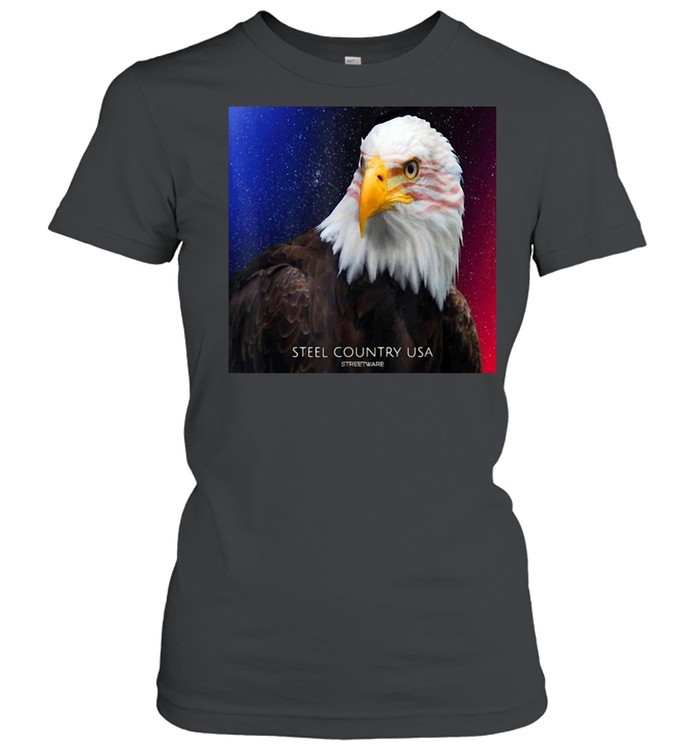 Steel Country Usa Patriot Eagle  Classic Women'S T-Shirt