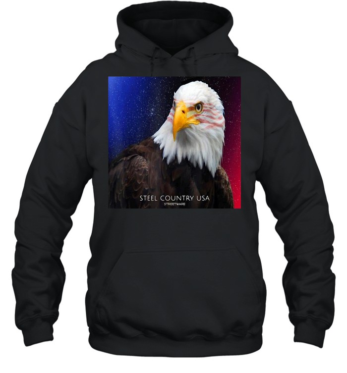 Steel Country Usa Patriot Eagle  Unisex Hoodie