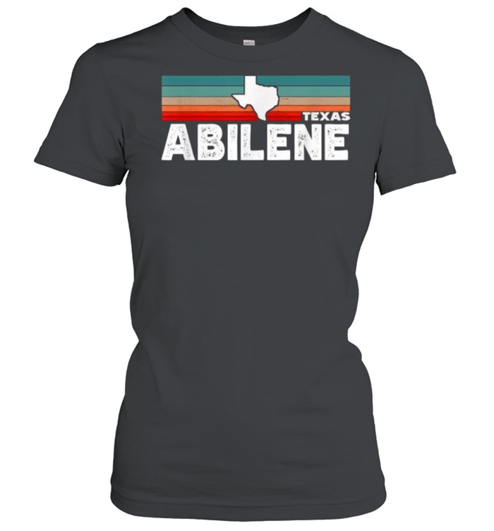 Vintage Retro Abilene Tx Tourist Native Texas State T- Classic Women'S T-Shirt
