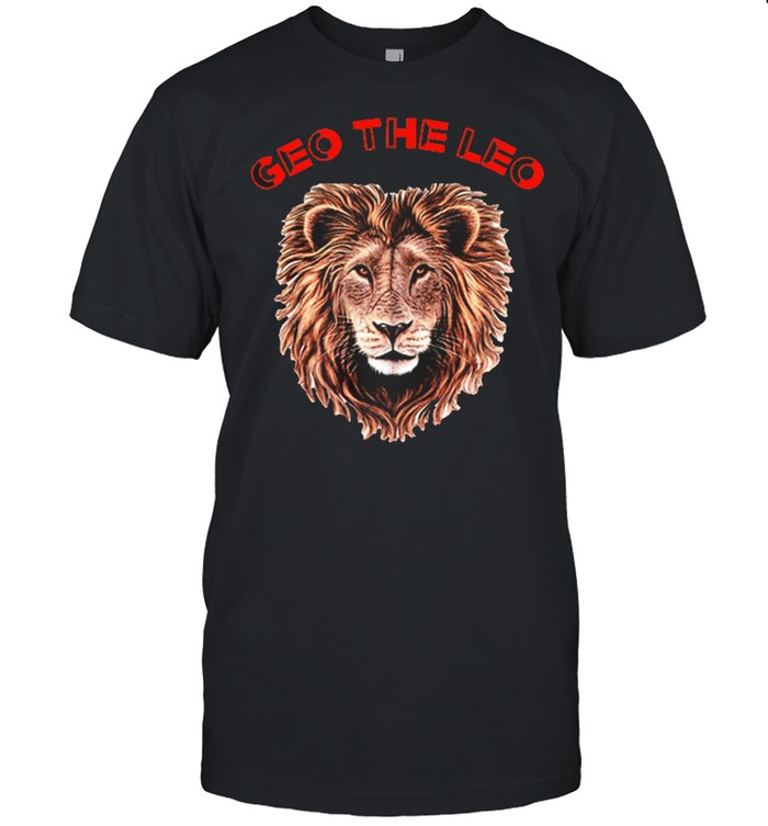 Lion geo the leo freedom shirt Classic Men's T-shirt