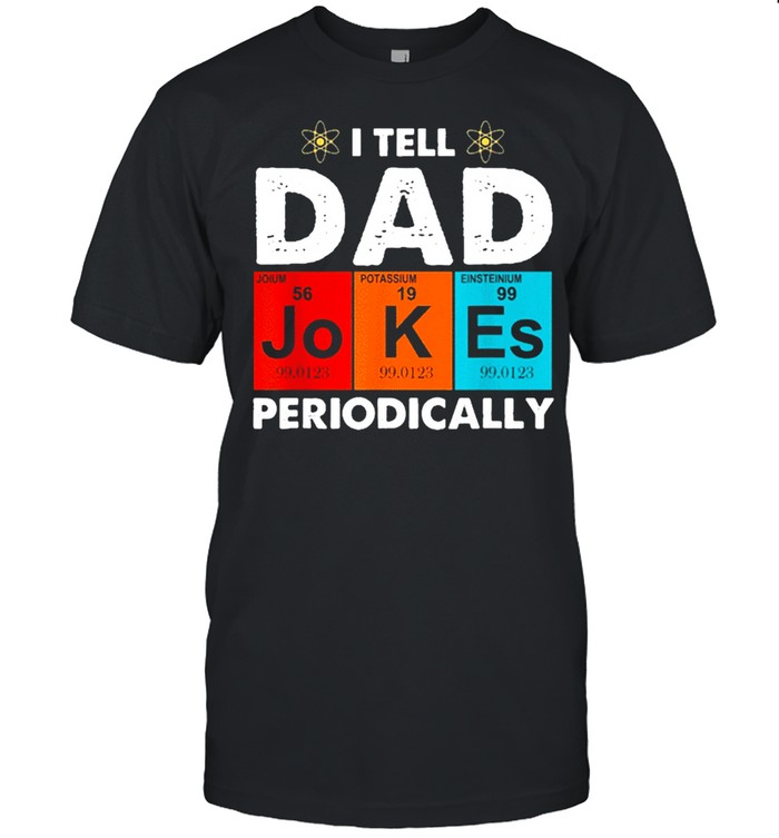 I tell dad jokes periodically vintage shirt Classic Men's T-shirt