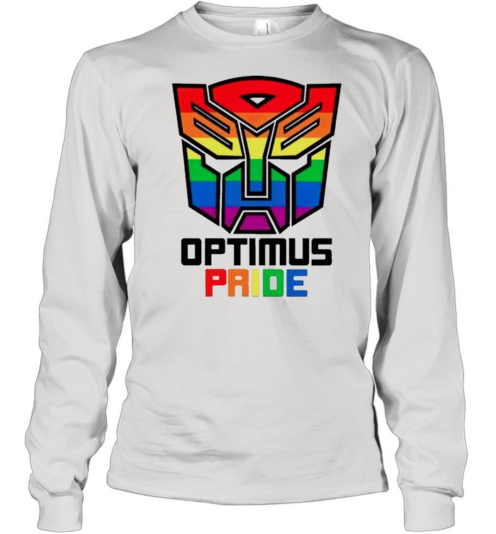 LGBT Optimus Prime Pride shirt Long Sleeved T-shirt