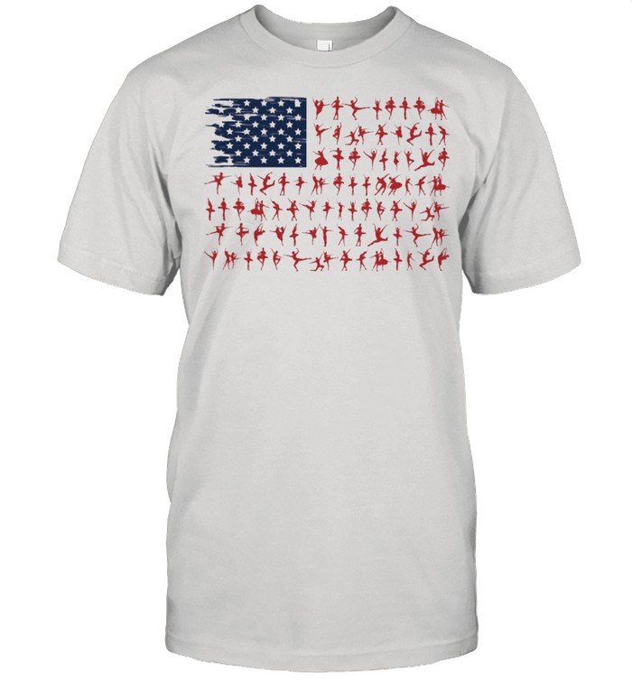 Love ballet American flag shirt Classic Men's T-shirt