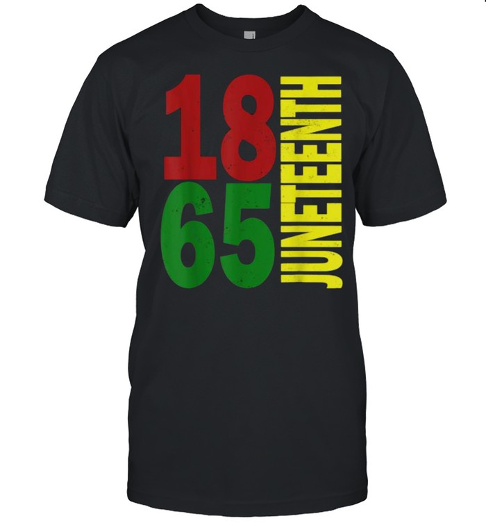 Juneteenth 1865 Black Proud African American T- Classic Men's T-shirt