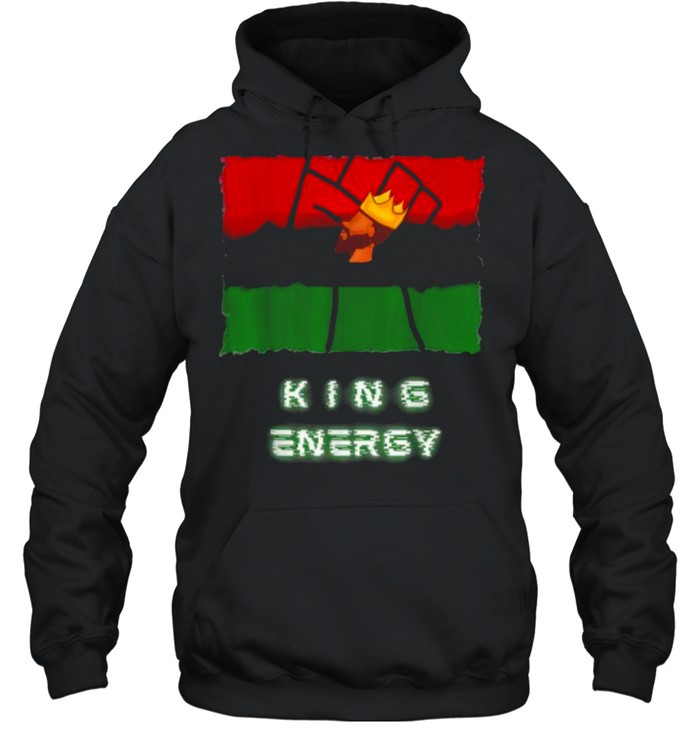 Melanin Black King Energy T- Unisex Hoodie