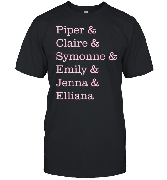 Piper claire symonne emily jenna elliana T- Classic Men's T-shirt