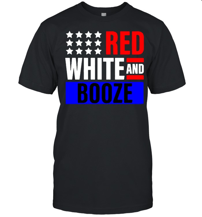 Red White and Booze  Classic Men's T-shirt