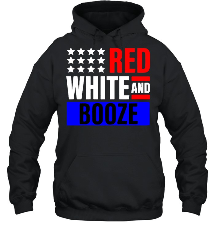 Red White And Booze  Unisex Hoodie