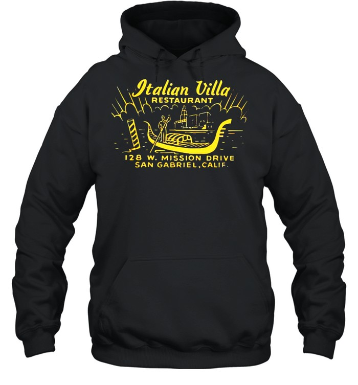 Italian Villa Restaurant Shirt Unisex Hoodie