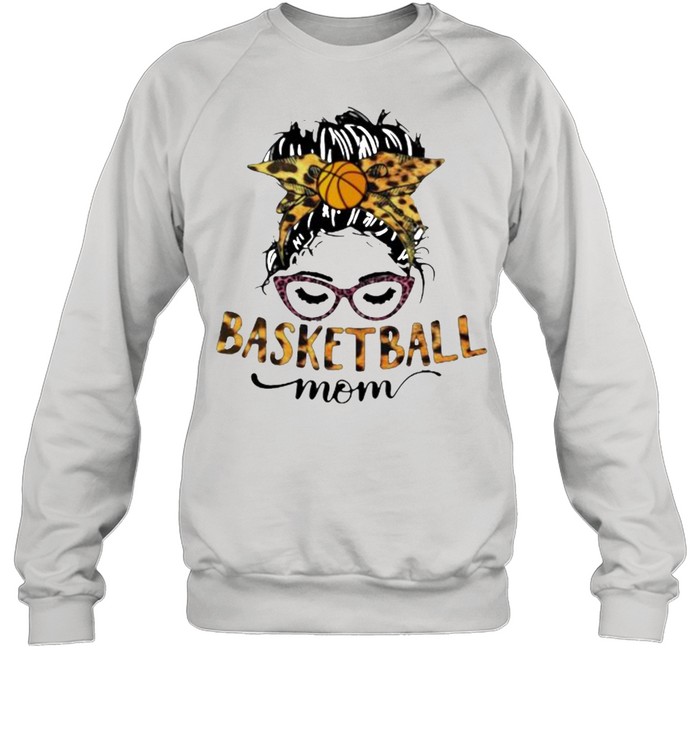 Basketball Mom Lepoard  Unisex Sweatshirt