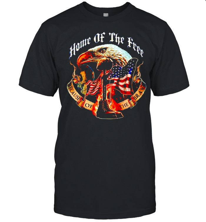 Home of the free because of the brave shirt Classic Men's T-shirt