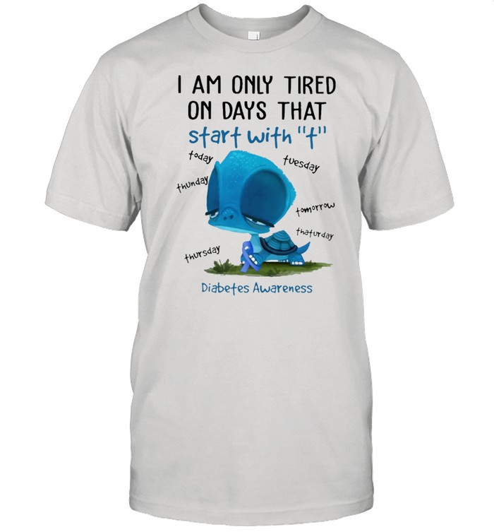I am only tired on days that start with breast cancer shirt Classic Men's T-shirt