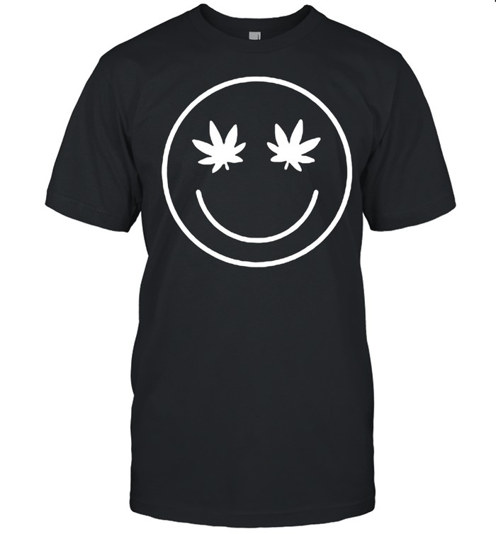 Pineapple Express Marijuana Leaf Weed Cannabis Face T-shirt Classic Men's T-shirt