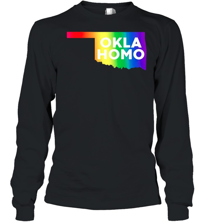 Pride Lgbt Oklahomo Shirt Long Sleeved T-Shirt