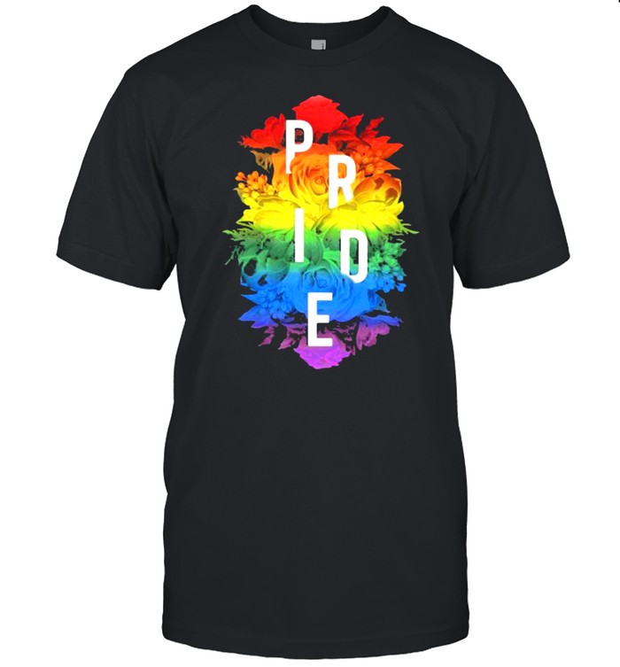 Pride Rose Love LGBT  Classic Men's T-shirt