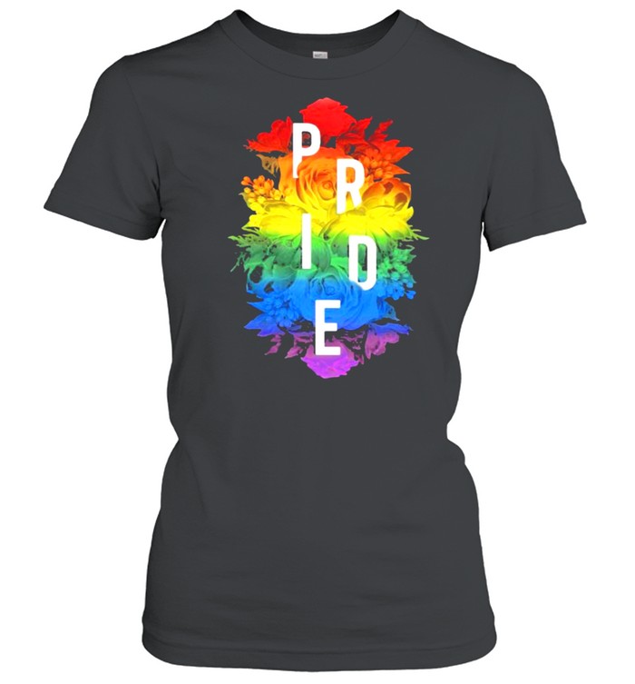 Pride Rose Love Lgbt  Classic Women'S T-Shirt