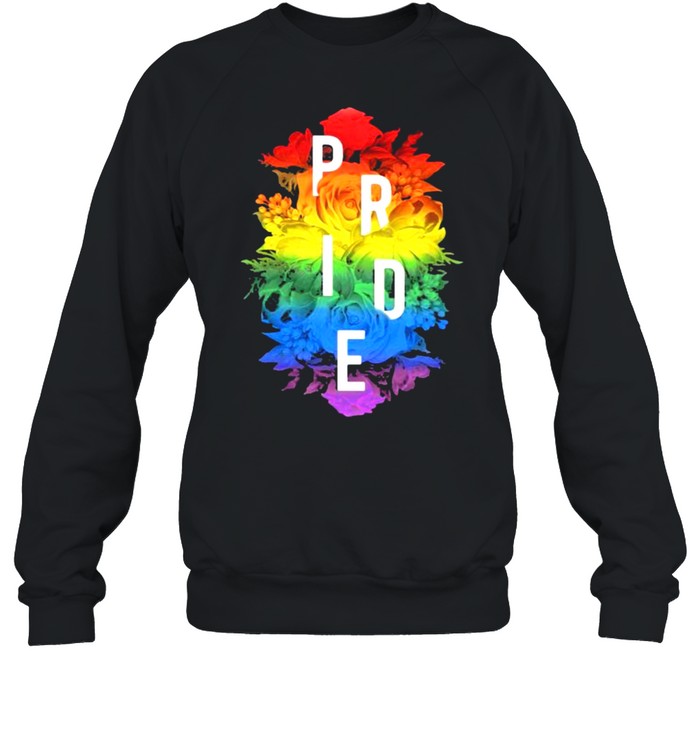 Pride Rose Love Lgbt  Unisex Sweatshirt