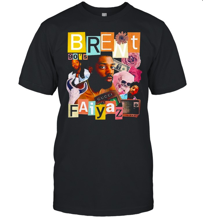 Brent Faiyaz 90’s Hip Hop Rap Tour Vintage T-shirt Classic Men's T-shirt